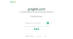 Desktop Screenshot of gregleb.com